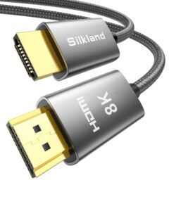 Silkland HDMI 8K câble 48 Gbps certifiéSilkland HDMI 8K câble 48 Gbps certifié